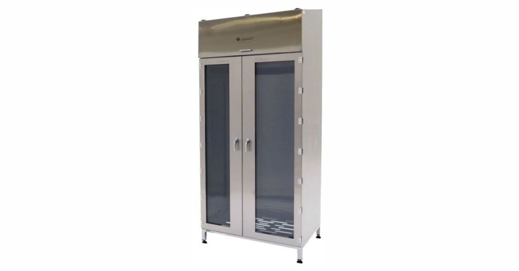 Stainless Steel Sterile Garment Storage Cubicle Cabinet manufacturer in vadodara, gujarat, india (SS 316 - SS 304)